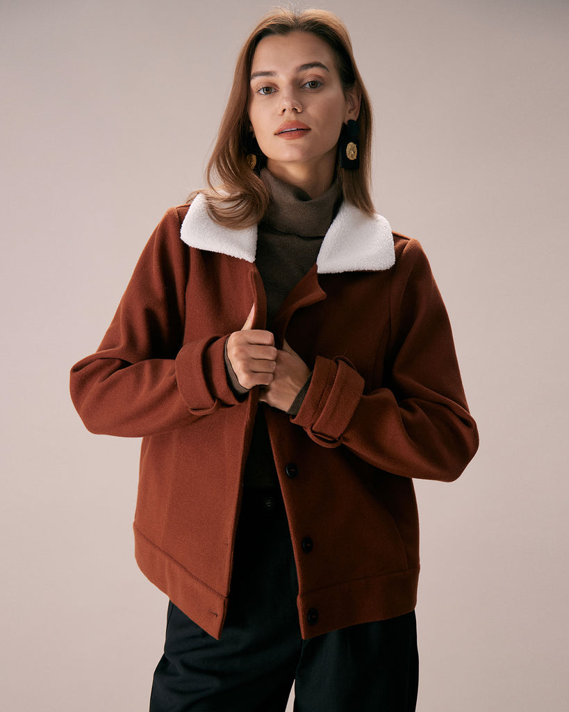 The Lapel Pocket Suede Jacket Outerwear - RIHOAS