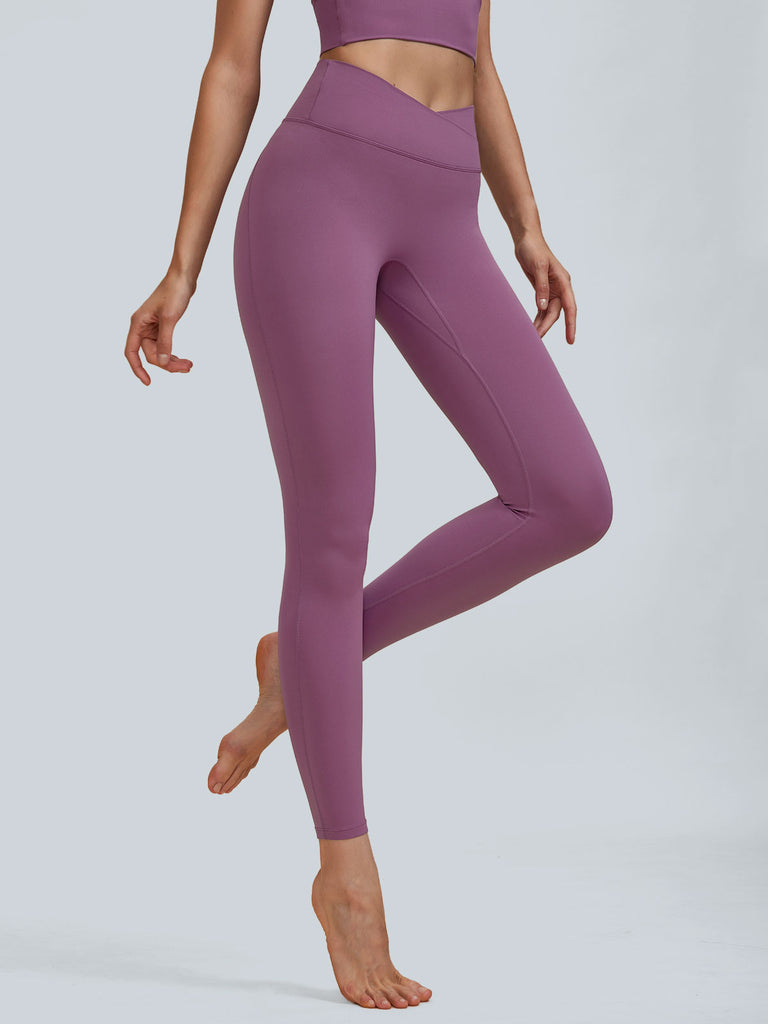 Purple High Waisted Leggings