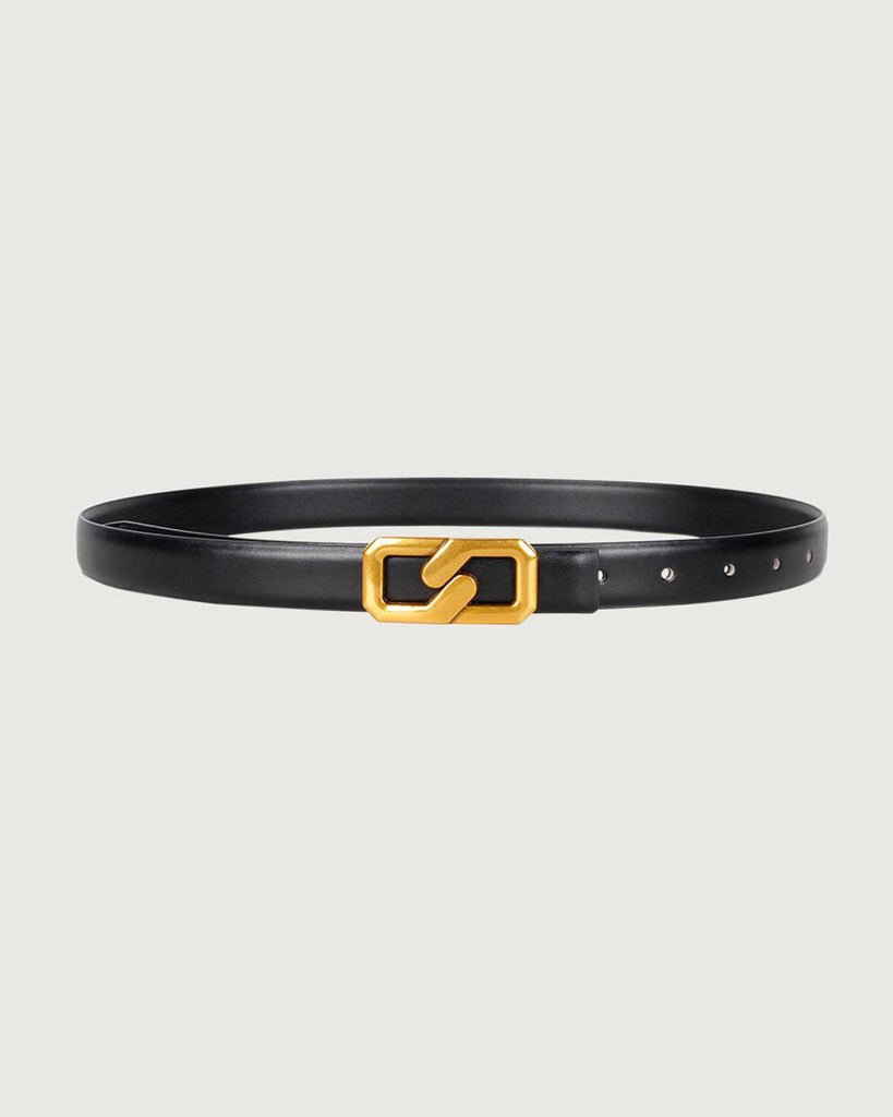 The Reversible Metal Buckle Belt - RIHOAS