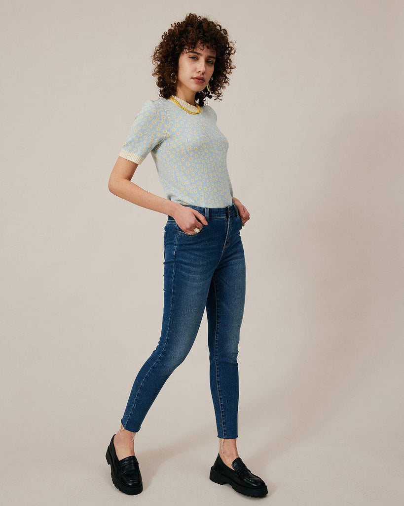 The Premium-fabric High-rise Skinny Jeans - RIHOAS